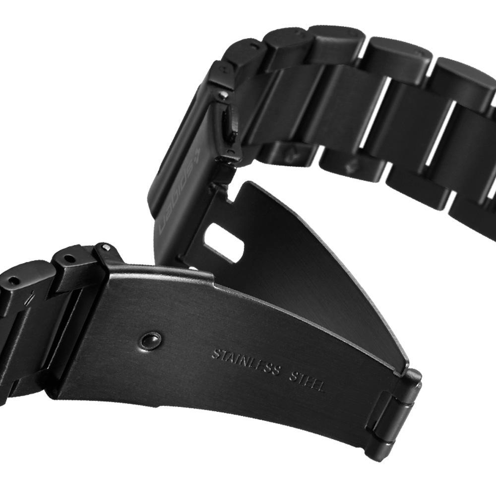 Samsung Galaxy Watch 42mm Metallarmband Modern Fit, svart