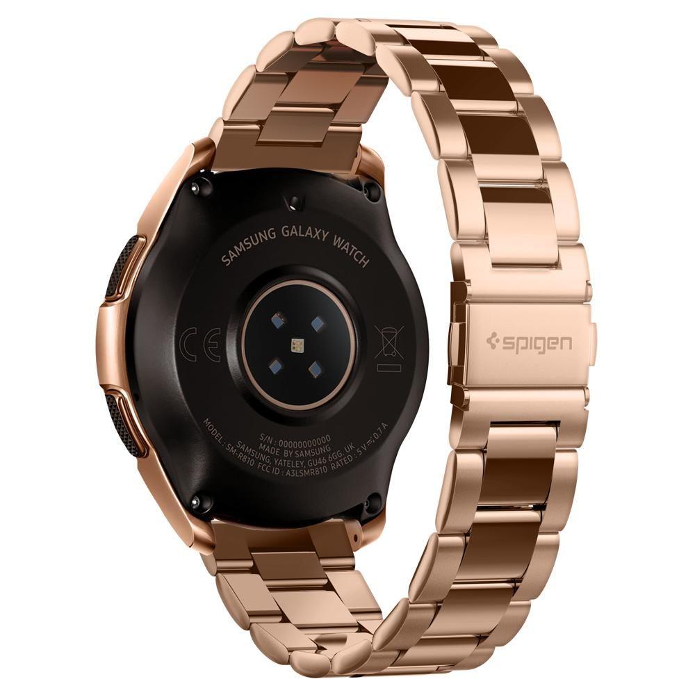 Samsung Galaxy Watch 42mm Metallarmband Modern Fit, roséguld
