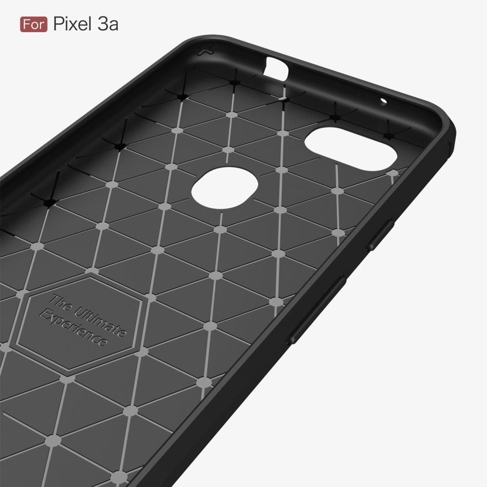 Google Pixel 3a TPU-skal Brushed, Black