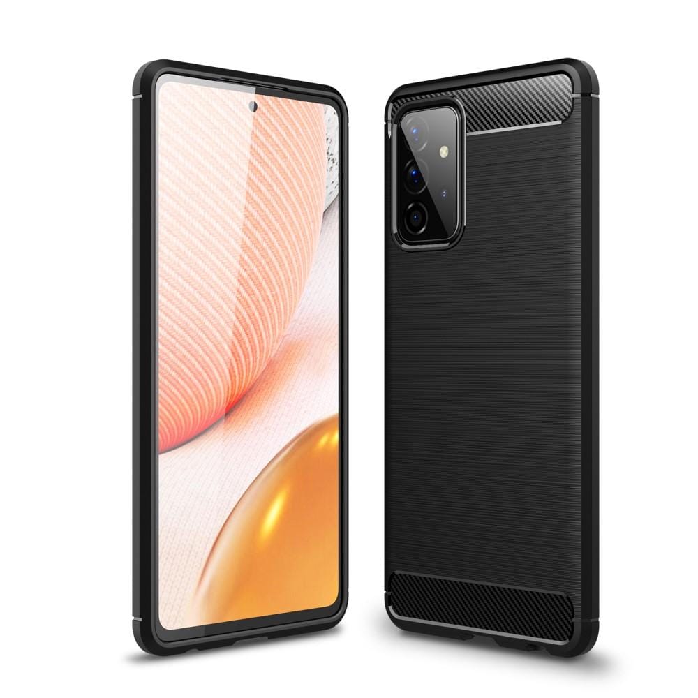 Galaxy A72 5G TPU-skal Brushed, Black