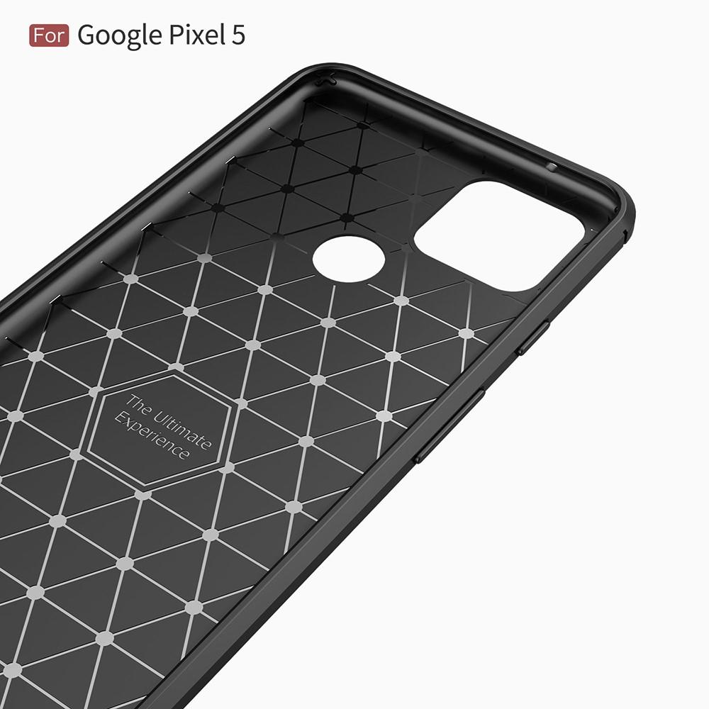 Google Pixel 5 TPU-skal Brushed, Black