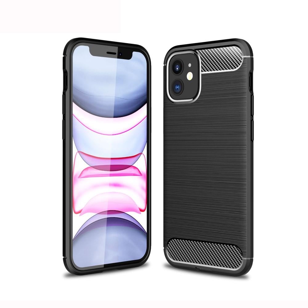 iPhone 12 Mini TPU-skal Brushed, Svart