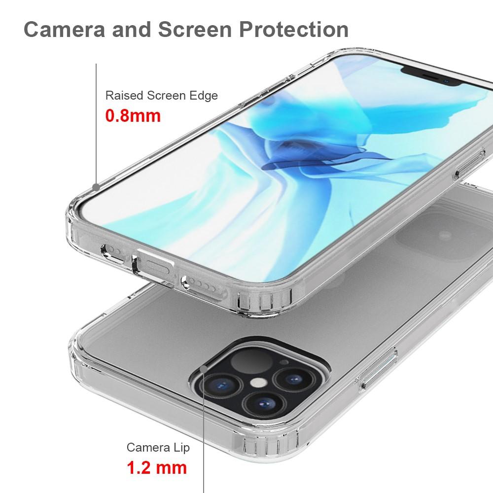 iPhone 12/12 Pro Crystal Hybrid-skal, transparent