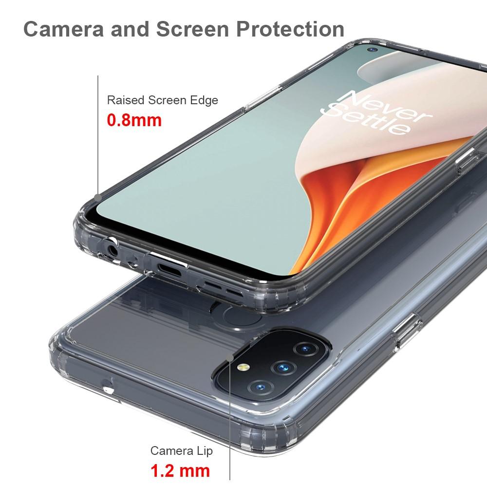  OnePlus Nord N100 Crystal Hybrid-skal, Genomskinlig