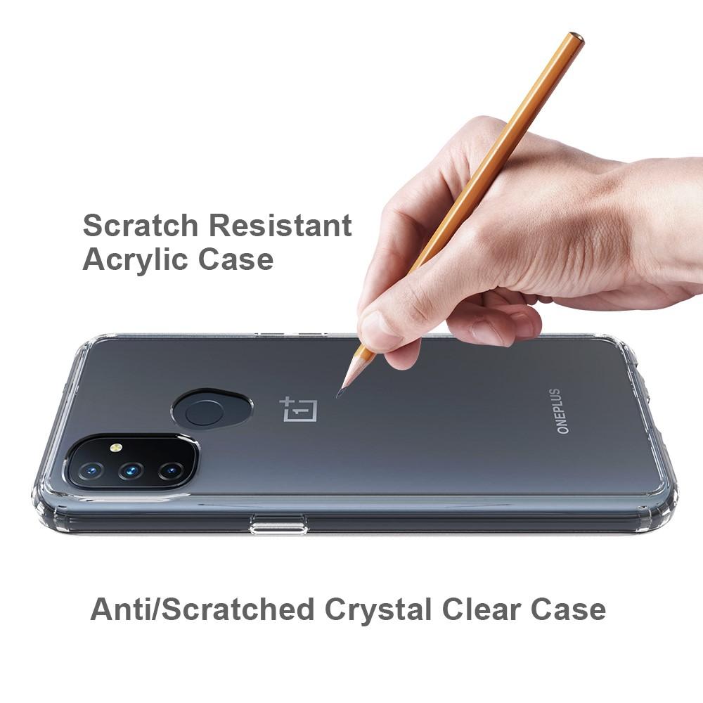  OnePlus Nord N100 Crystal Hybrid-skal, Genomskinlig