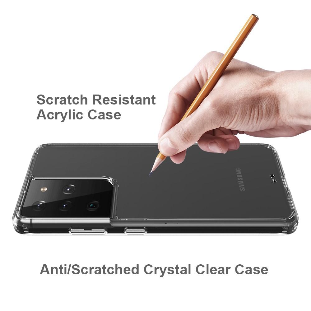 Samsung Galaxy S21 Ultra Crystal Hybrid-skal, transparent