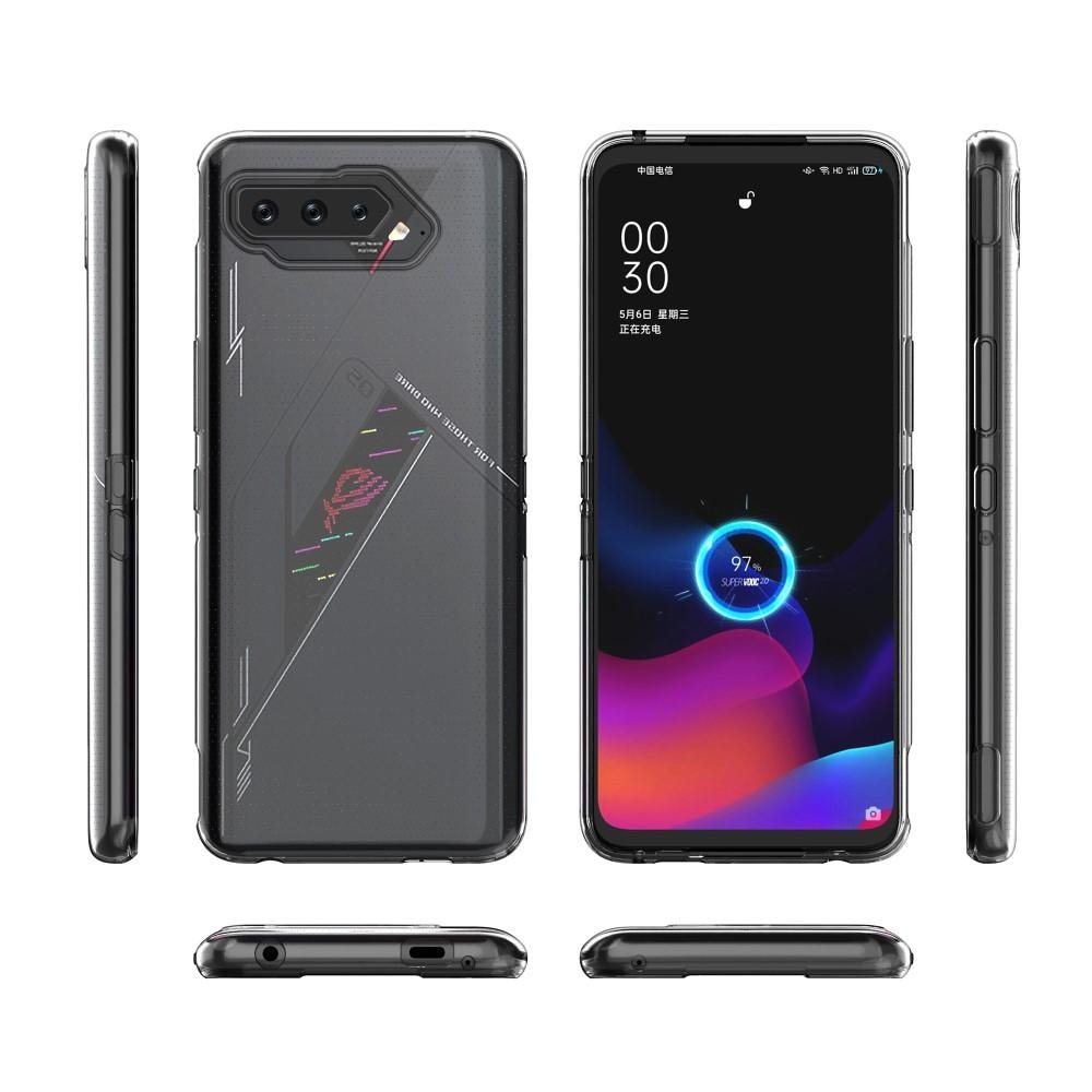 Asus ROG Phone 5 Tunt TPU-skal, Genomskinlig